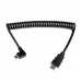 Caruba HDMI - HDMI Mini Type C -Coiled 45cm